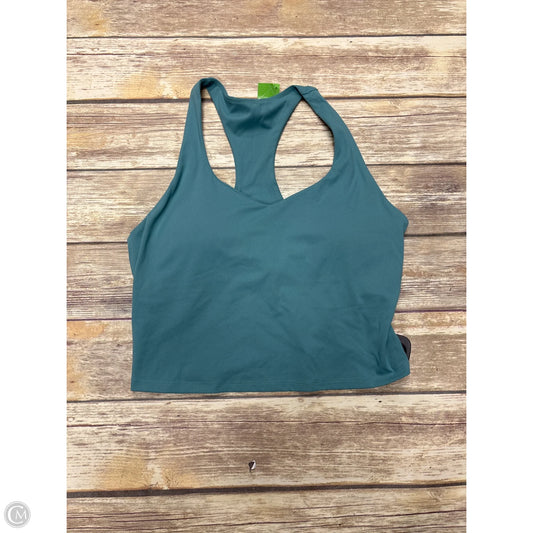Athletic Tank Top By Fabletics In Green, Size: L