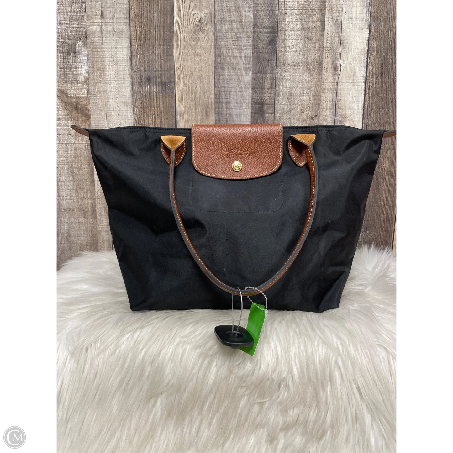 Tote Designer By Longchamp, Size: Medium