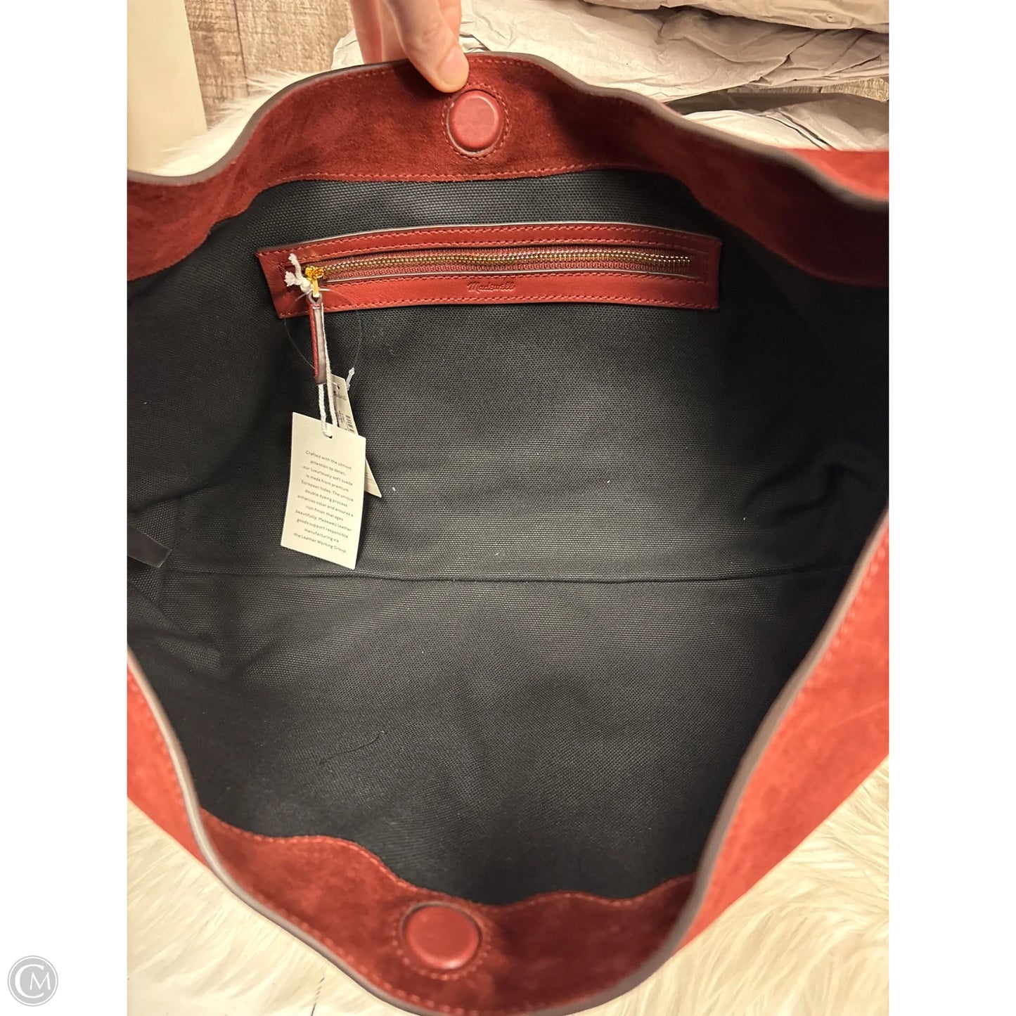 Handbag By Madewell, Size: Large