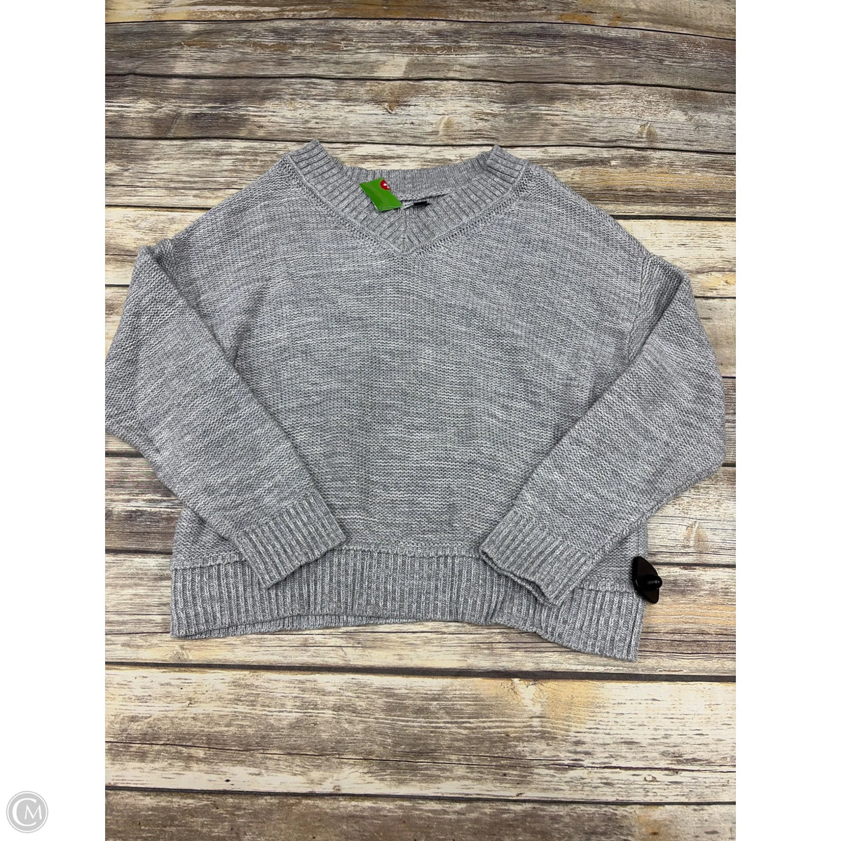Sweater By American Eagle In Grey, Size: M