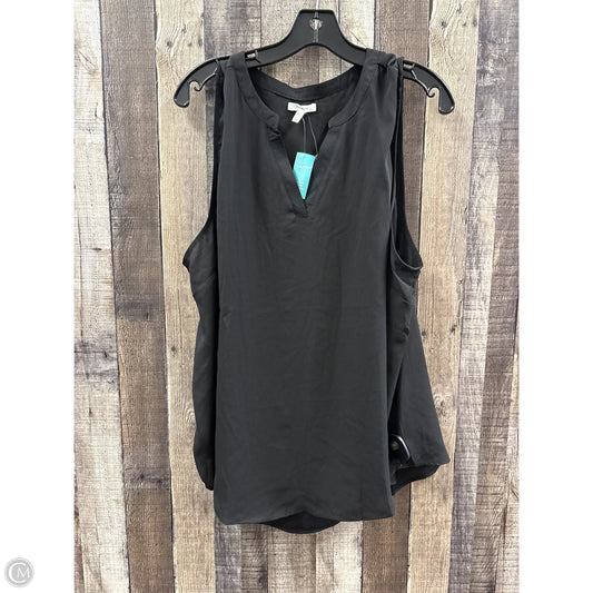 Top Sleeveless By Maurices In Black, Size: 2x