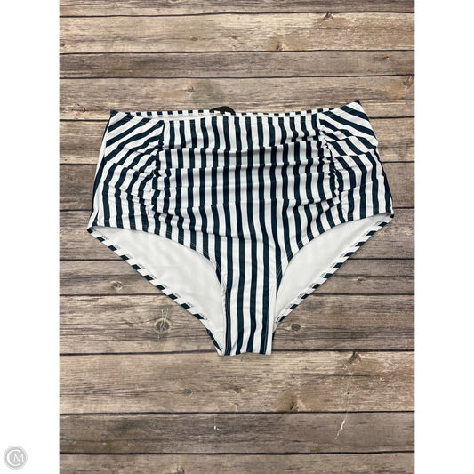Swimsuit Bottom By Cme In Blue & White, Size: 2x
