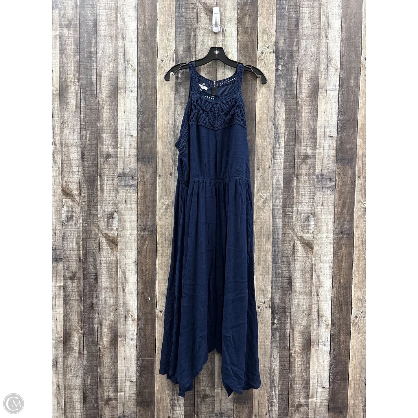Dress Casual Maxi By Maurices In Blue, Size: 1x