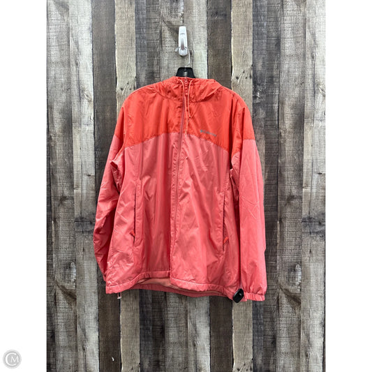 Athletic Jacket By Columbia In Coral, Size: 1x