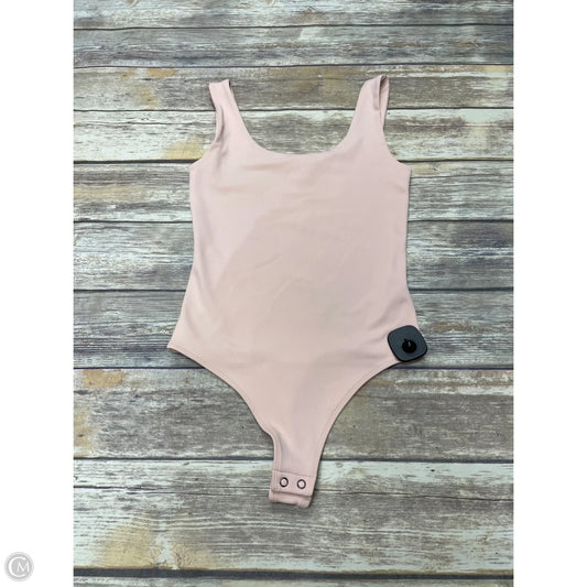 Bodysuit By Express In Pink, Size: Xs