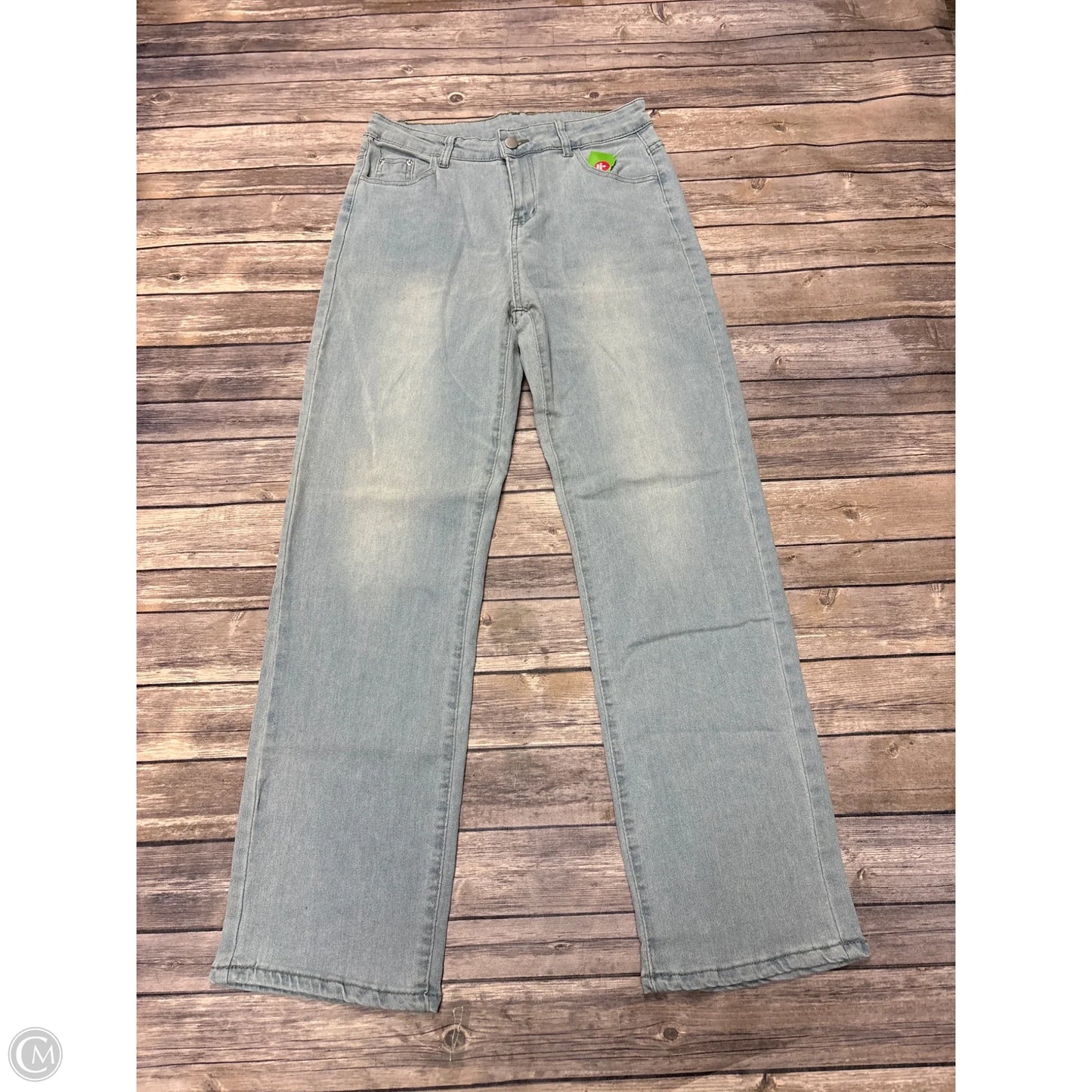 Jeans Wide Leg By Cmf In Blue Denim, Size: M