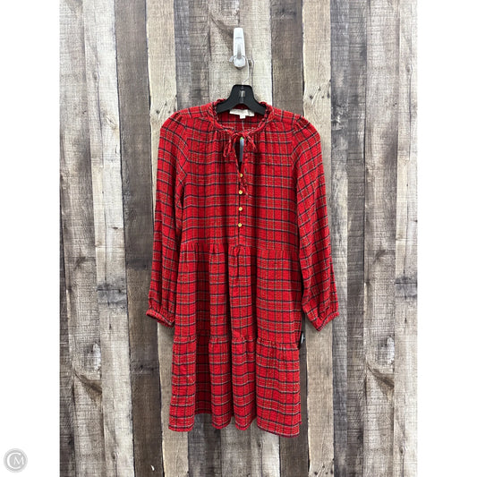 Dress Casual Short By Loft In Red, Size: Xs