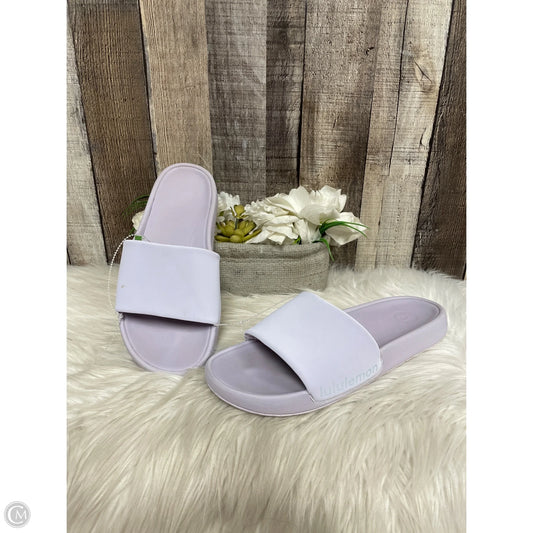 Shoes Flats By Lululemon In Purple, Size: 7