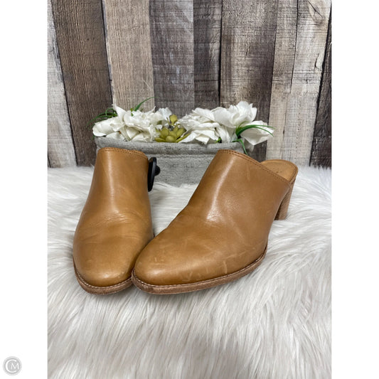 Shoes Heels Block By Madewell In Brown, Size: 7.5