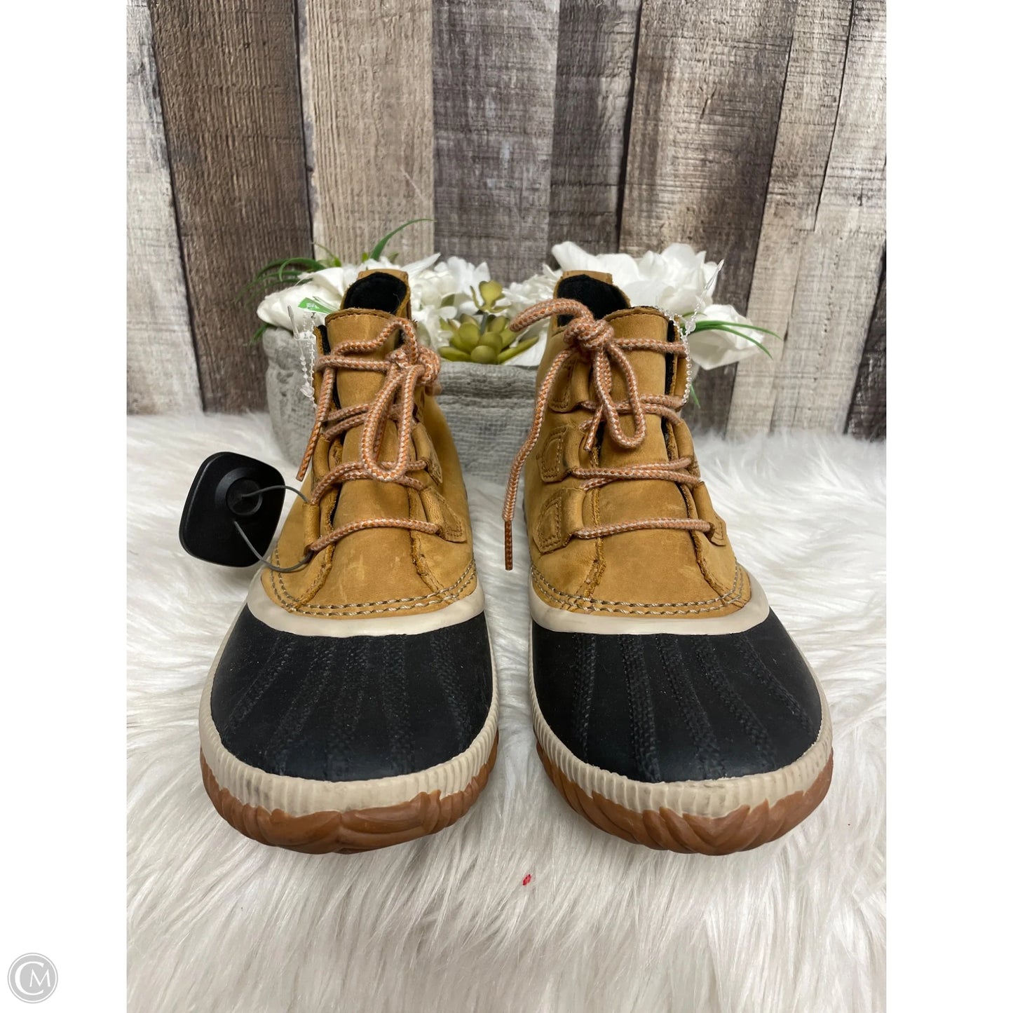 Boots Ankle Flats By Sorel In Brown, Size: 8