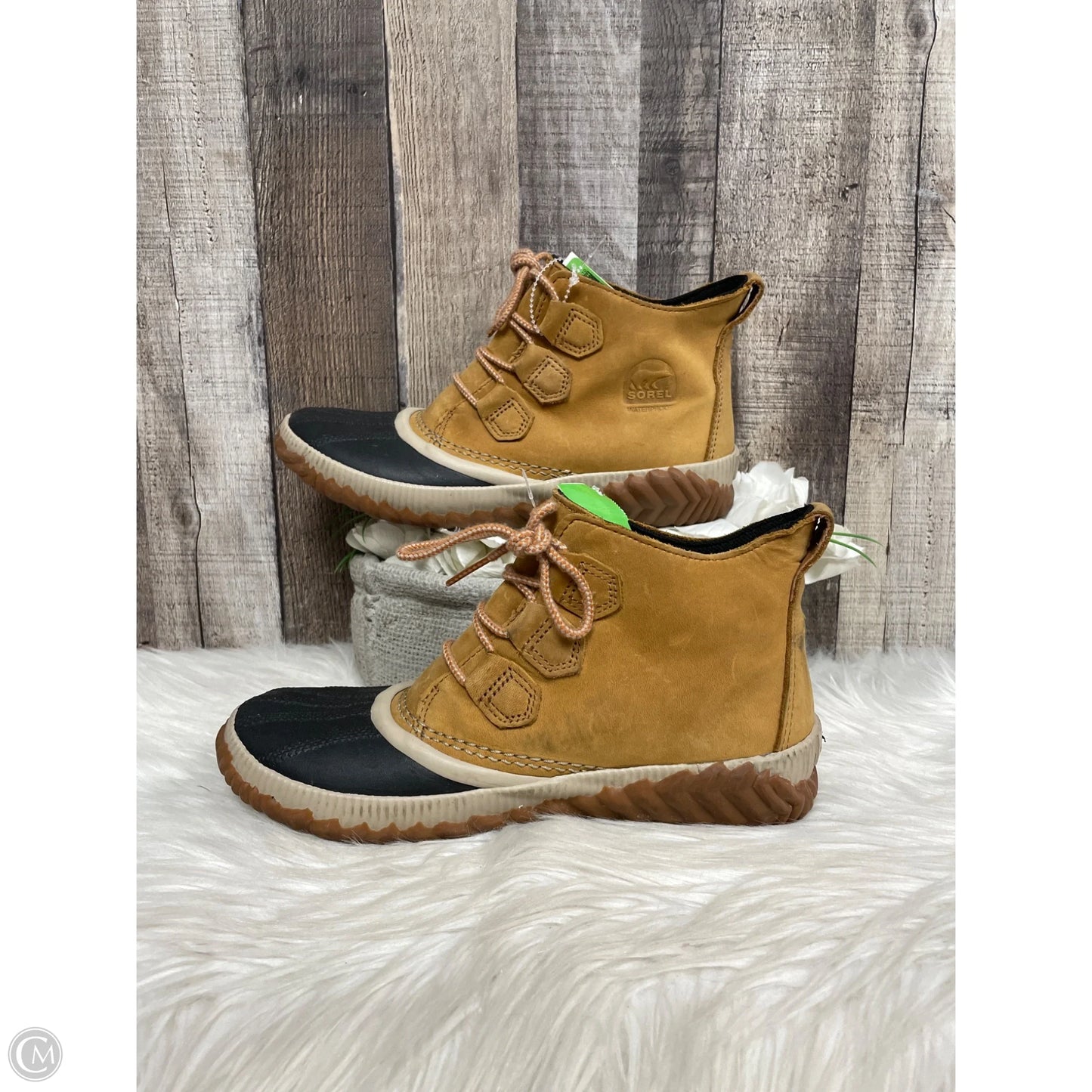 Boots Ankle Flats By Sorel In Brown, Size: 8