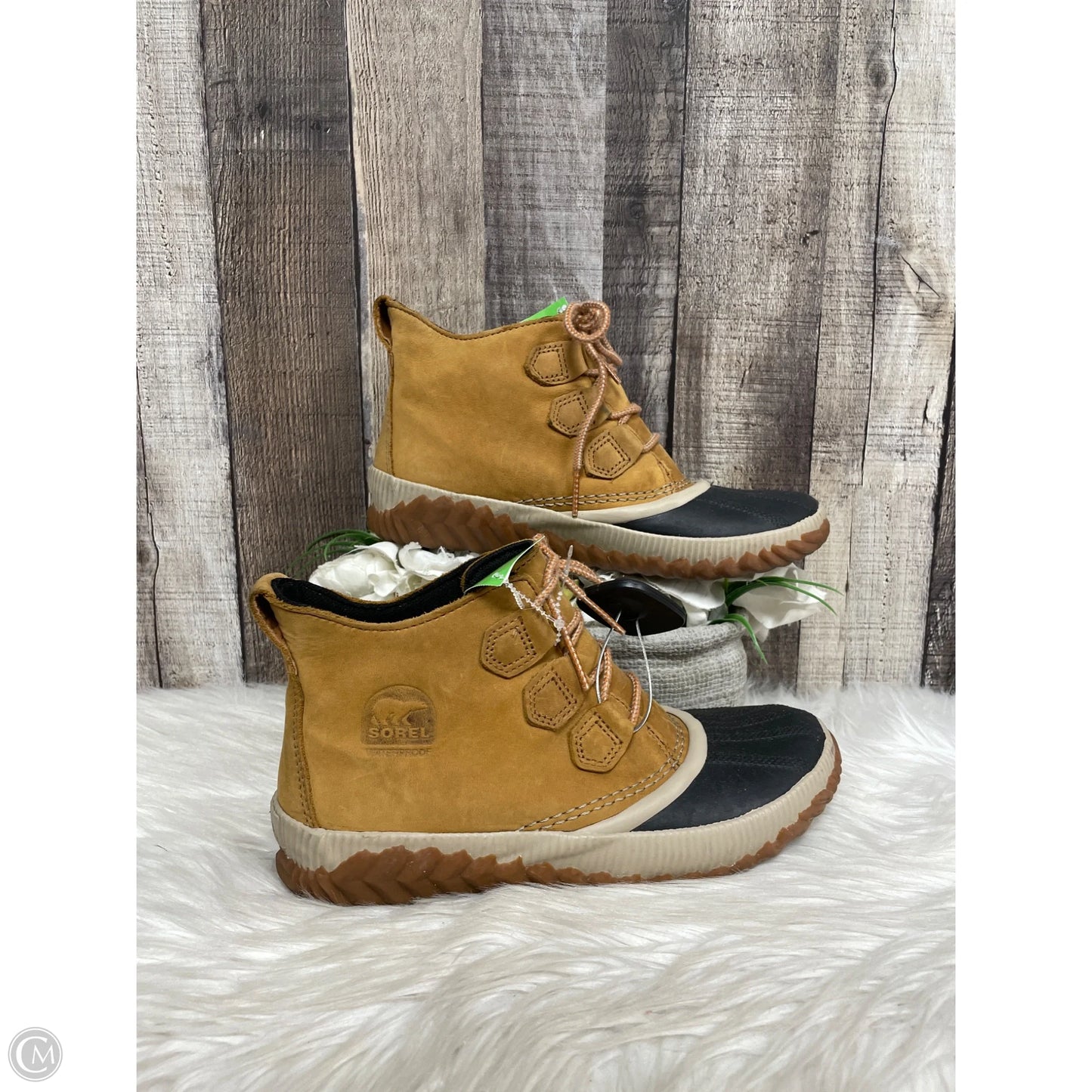 Boots Ankle Flats By Sorel In Brown, Size: 8