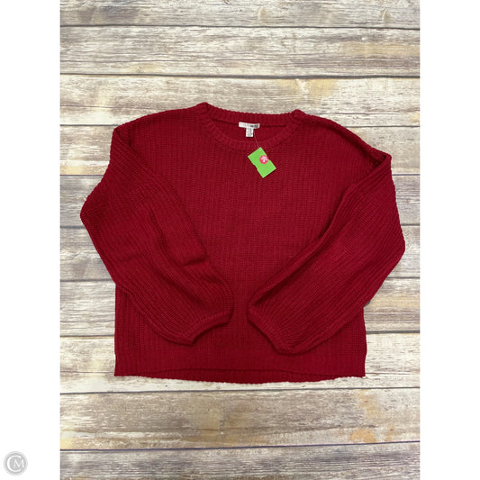 Sweater By Cme In Red, Size: M