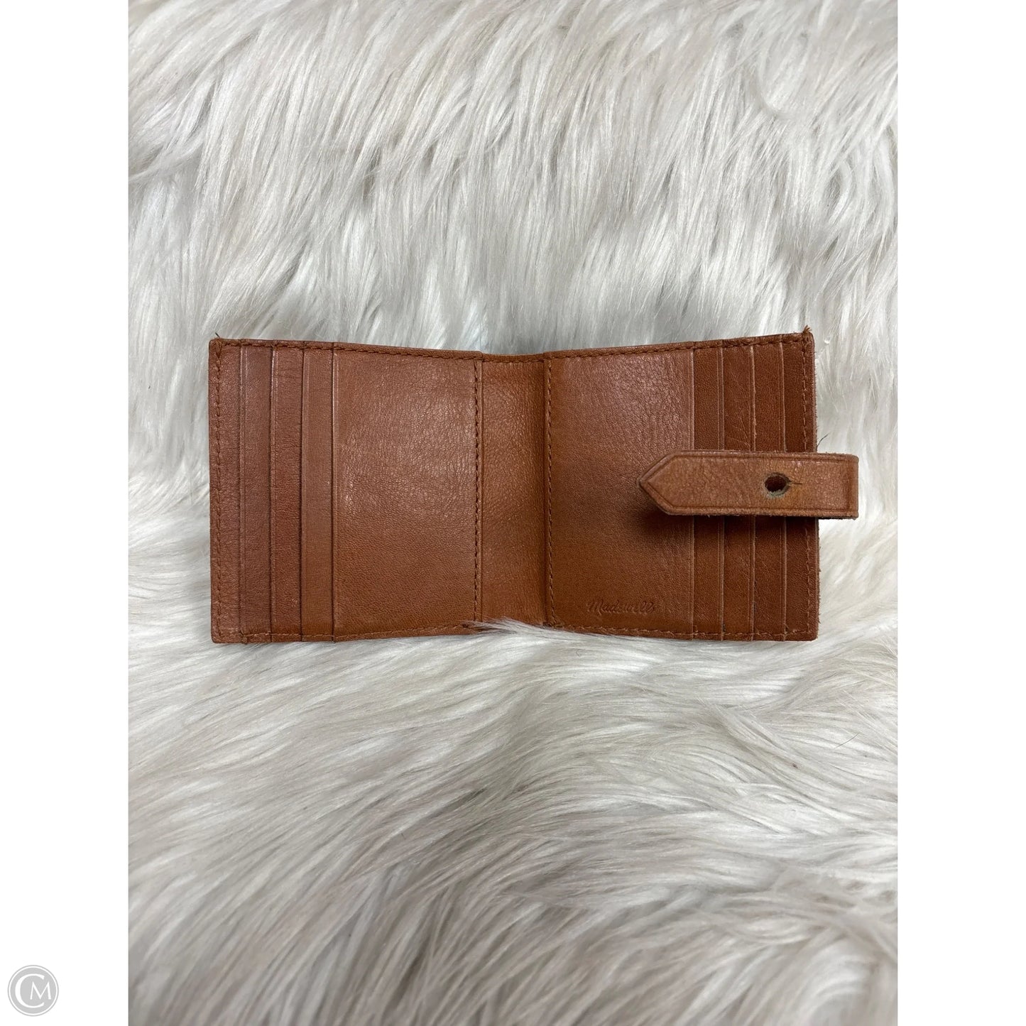 Wallet Leather By Madewell, Size: Small