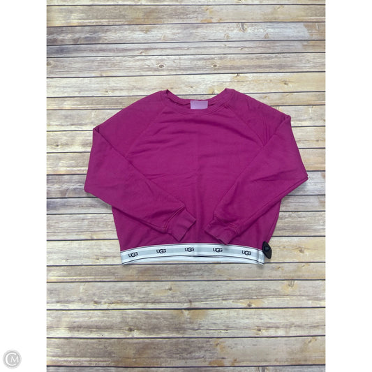 Sweatshirt Designer By Ugg In Pink, Size: M