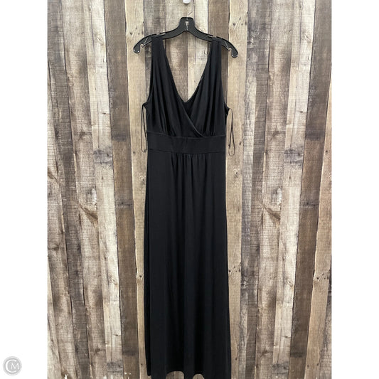 Dress Casual Maxi By Willi Smith In Black, Size: Xl