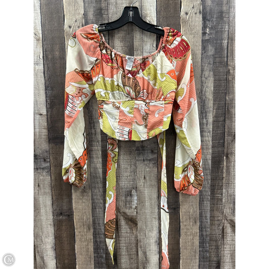 Top Long Sleeve By Rue 21 In Multi-colored, Size: S