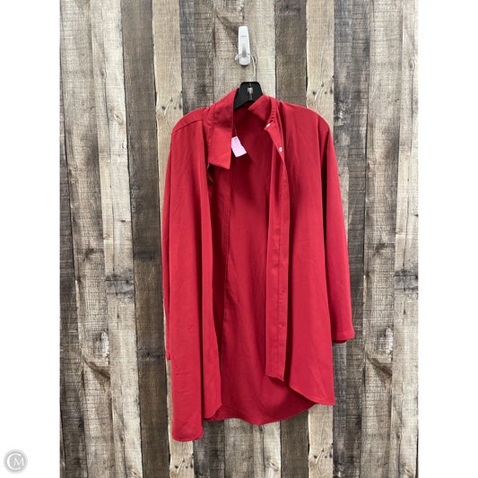 Cardigan By Cme In Red, Size: L