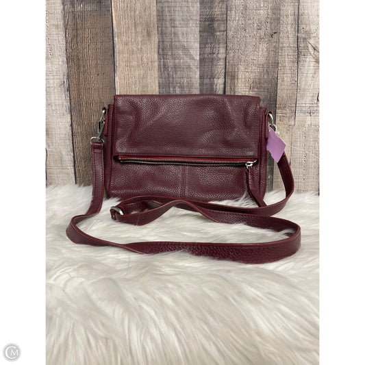Crossbody Leather By Cme, Size: Medium