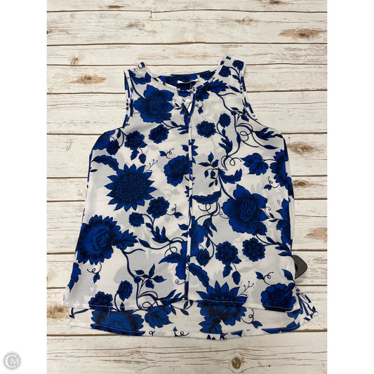Top Sleeveless By Cme In Blue, Size: S