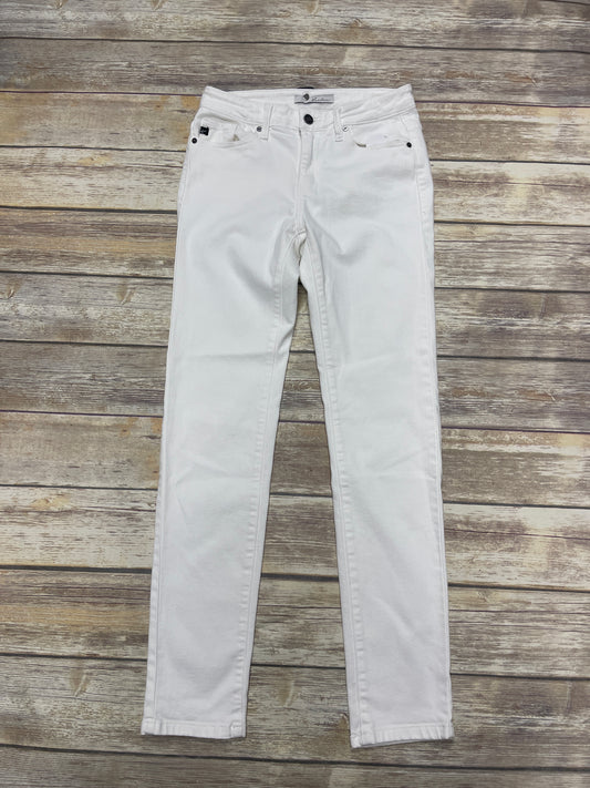 Jeans Skinny By Kancan In White, Size: 6