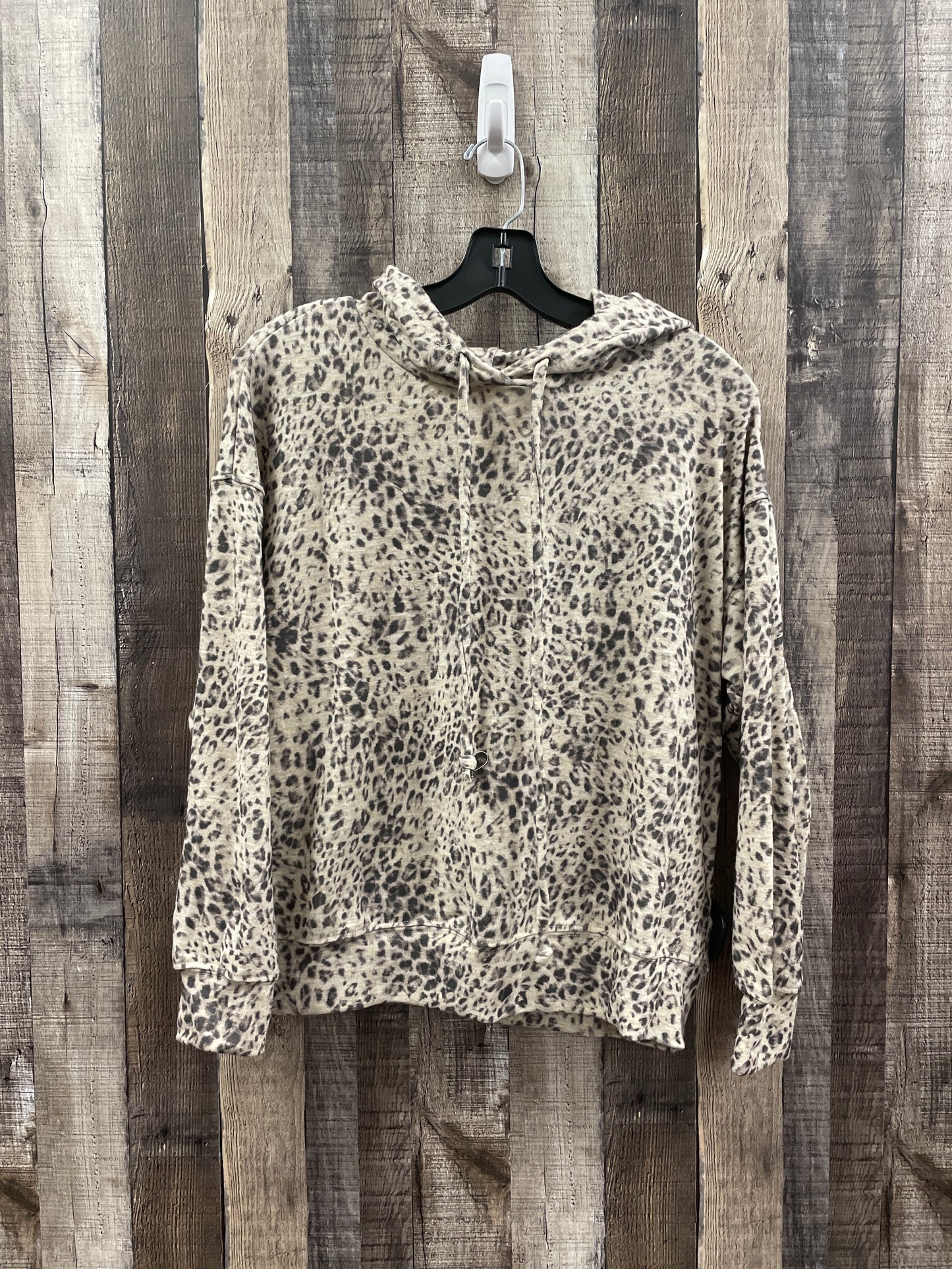 Top Long Sleeve By Sundry In Animal Print, Size: S