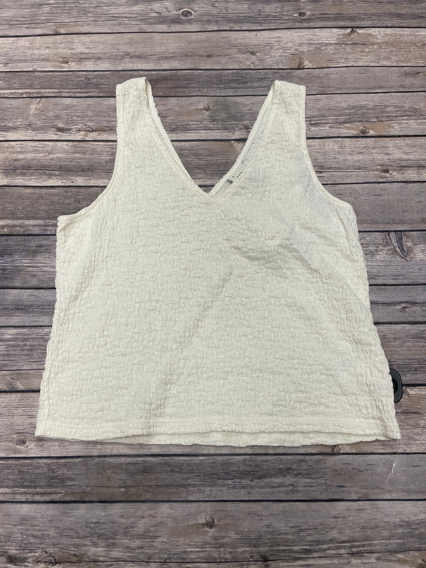 Top Sleeveless By A New Day In Ivory, Size: M