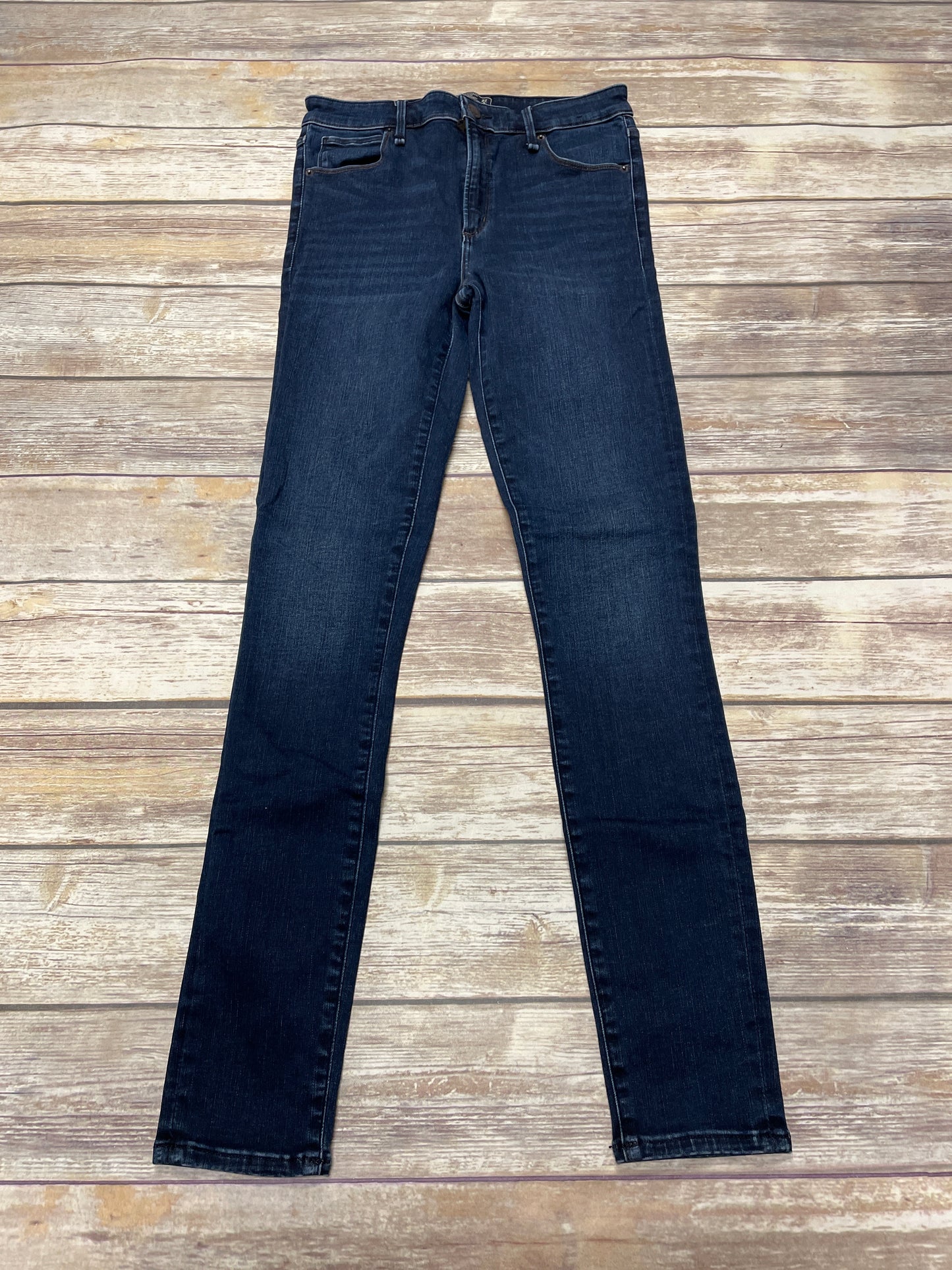 Jeans Skinny By Abercrombie And Fitch In Blue Denim, Size: 4