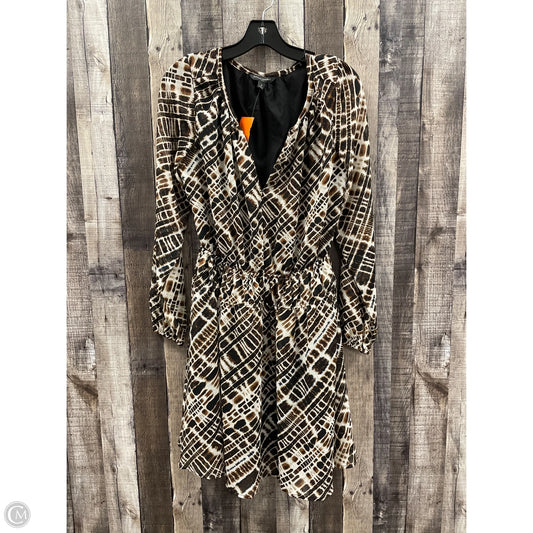 Dress Casual Midi By Banana Republic In Animal Print, Size: S
