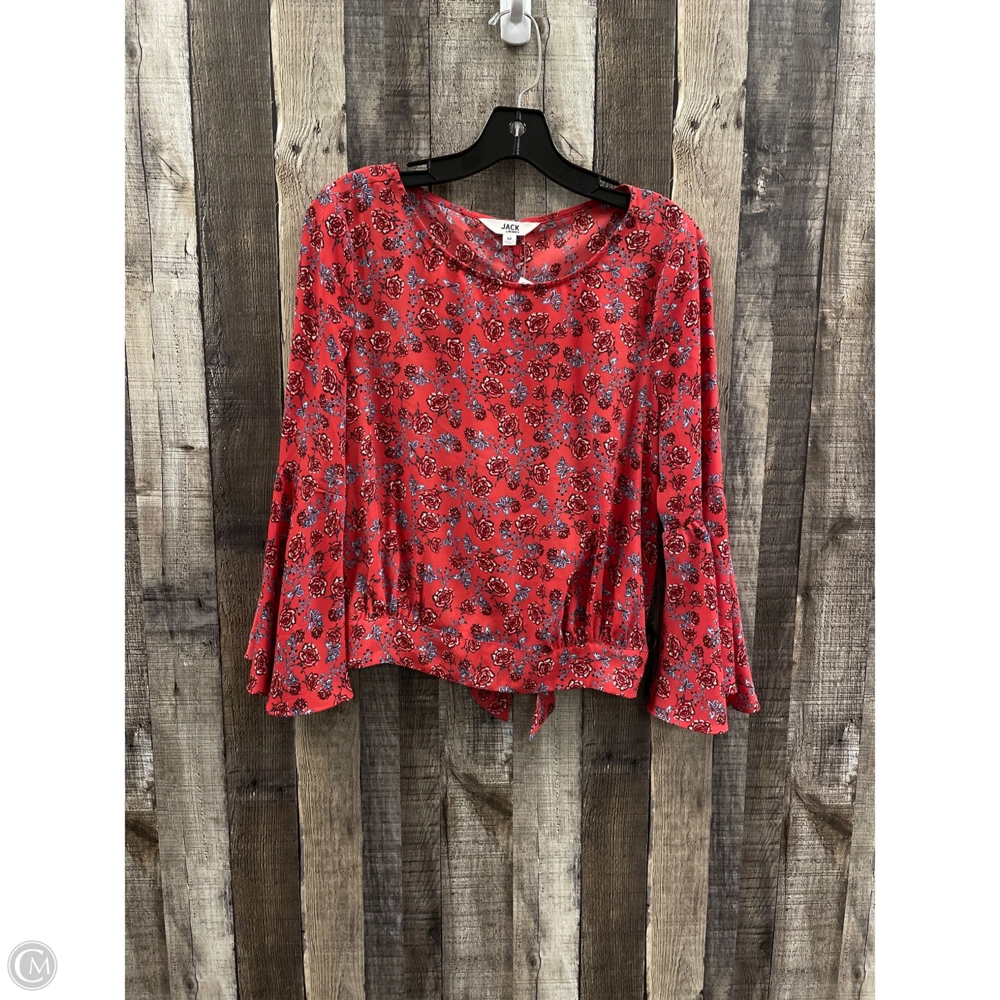 Top Long Sleeve By Jack By Bb Dakota In Floral Print, Size: M