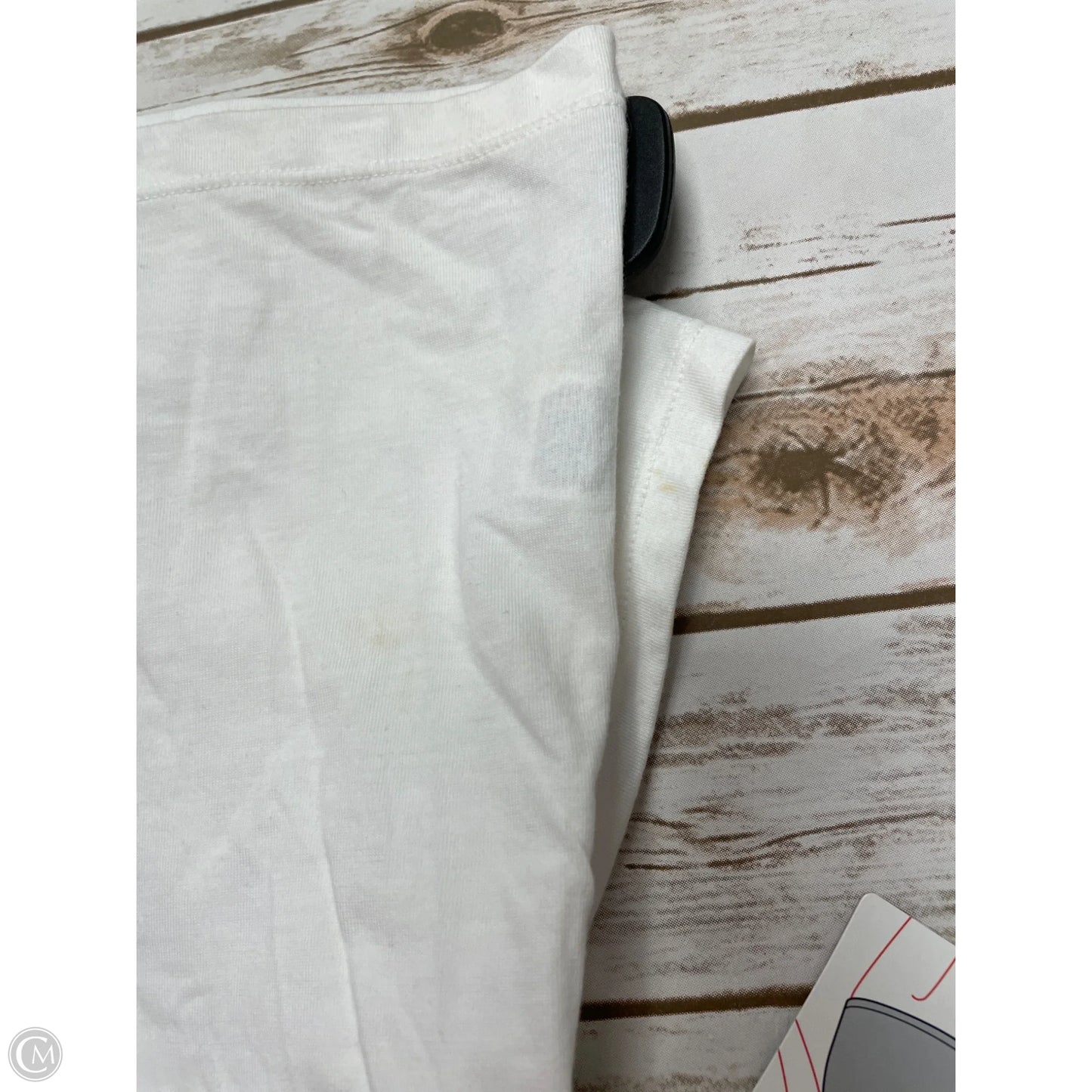 Athletic Top Short Sleeve By Xersion In White, Size: Xl