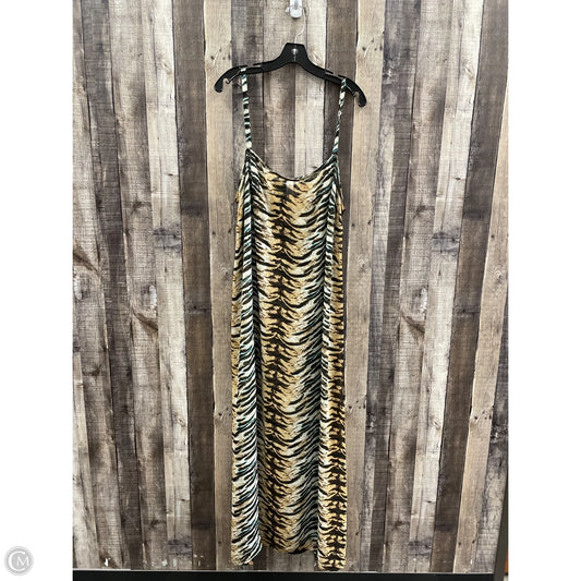 Swimwear Cover-up By Forever 21 In Animal Print, Size: 3x