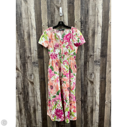 Dress Casual Maxi By Cme In Multi-colored, Size: Lp