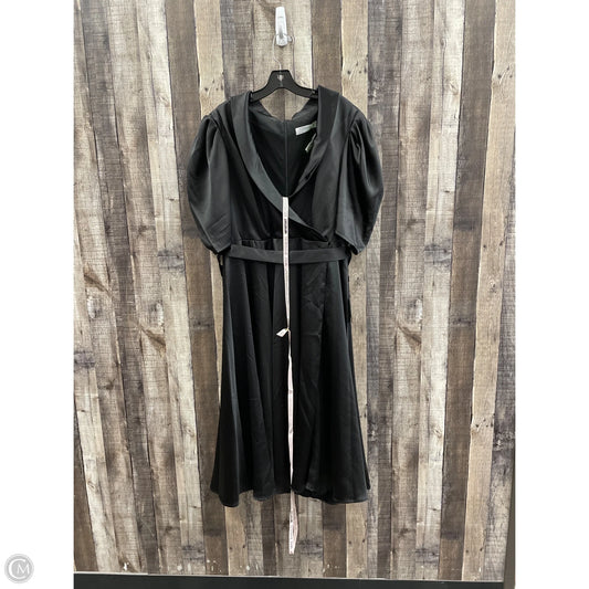Dress Party Long By Mac Duggal In Black, Size: L