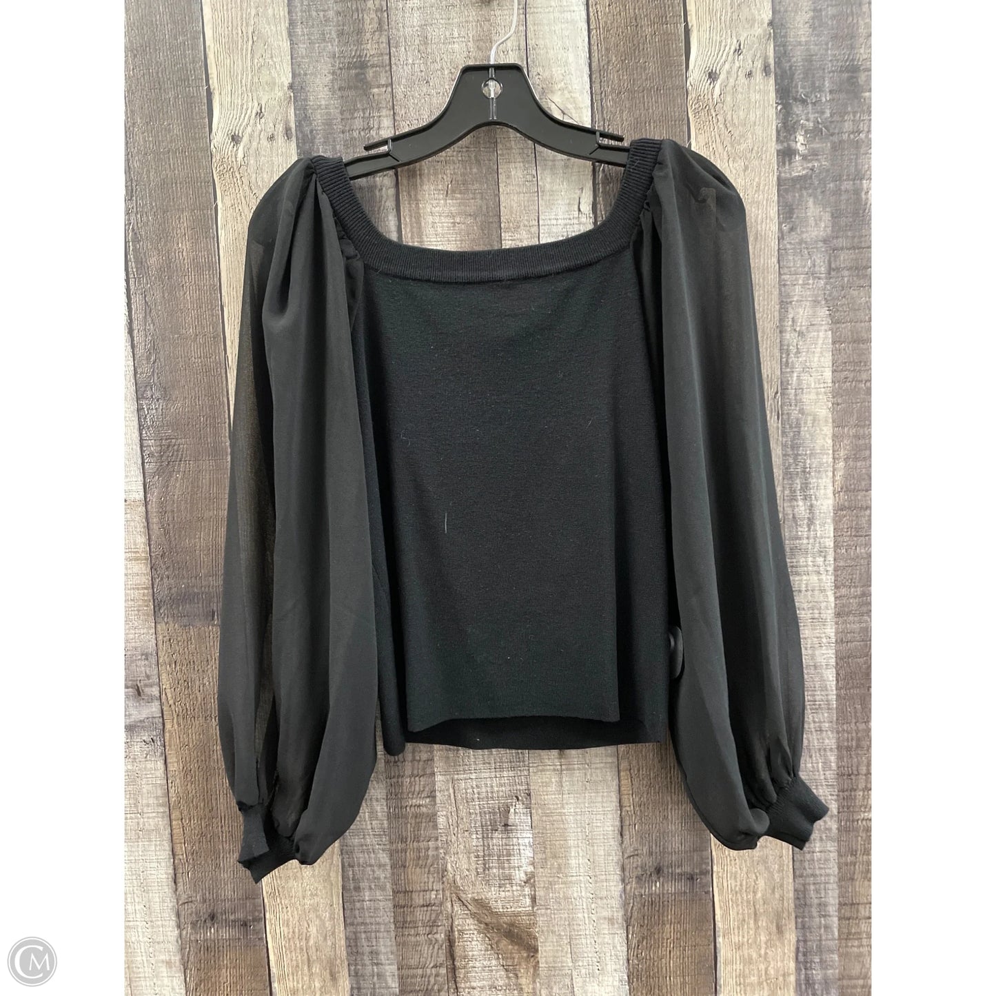 Top Long Sleeve By Lulus In Black, Size: S