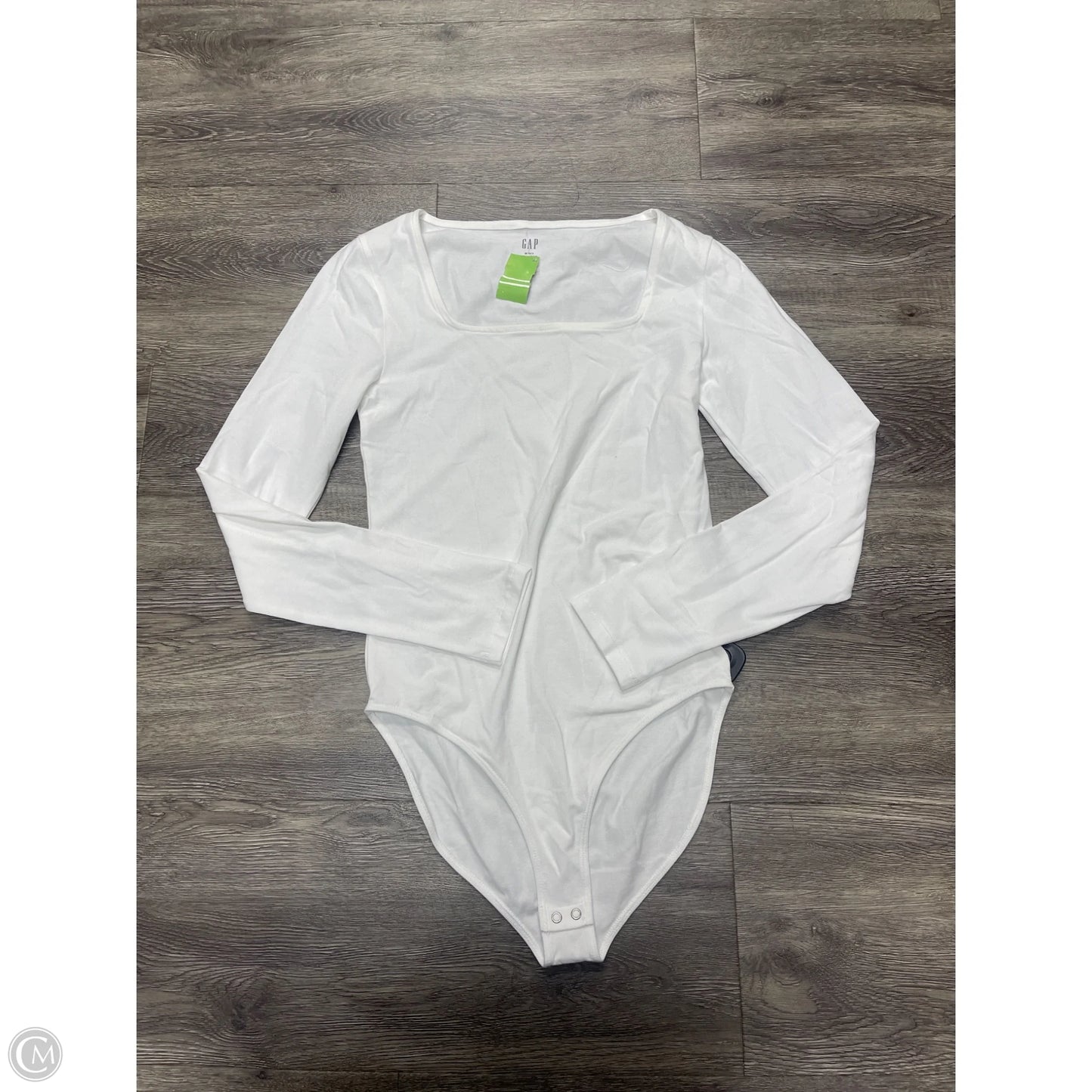 Bodysuit By Gap In White, Size: M
