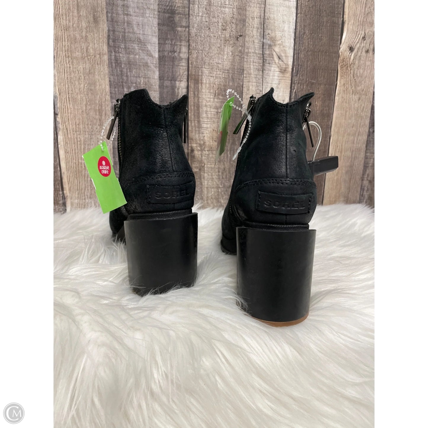 Boots Ankle Heels By Sorel In Black, Size: 7