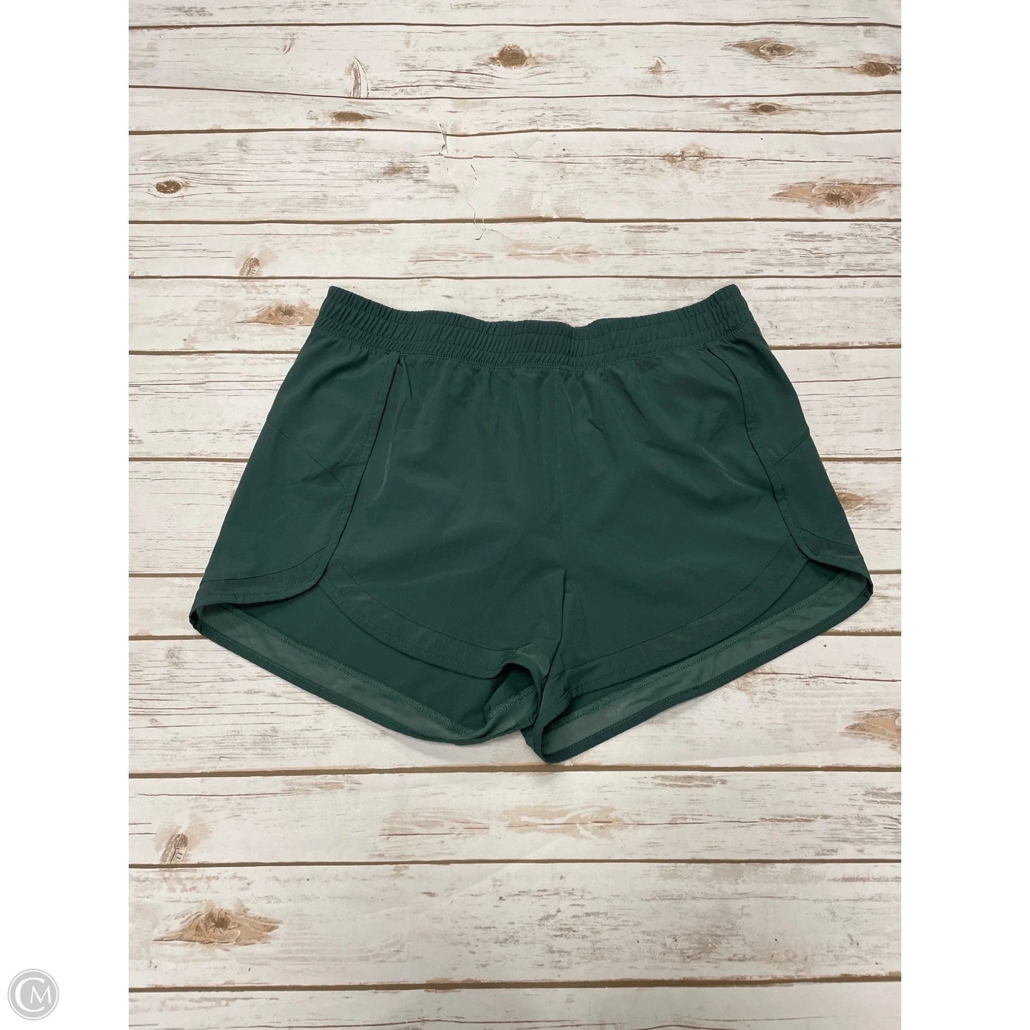 Athletic Shorts By Gaiam In Green, Size: Xl