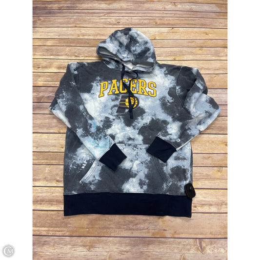 Sweatshirt Hoodie By Cme In Blue, Size: S