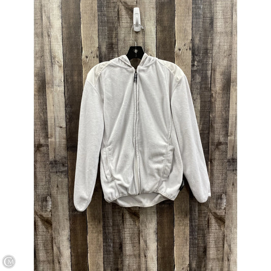 Sweatshirt Hoodie By Cme In Grey, Size: M