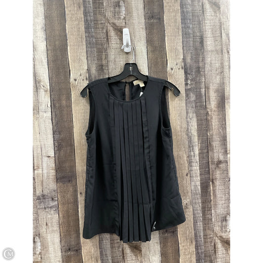 Top Sleeveless Designer By Michael Kors In Black, Size: S