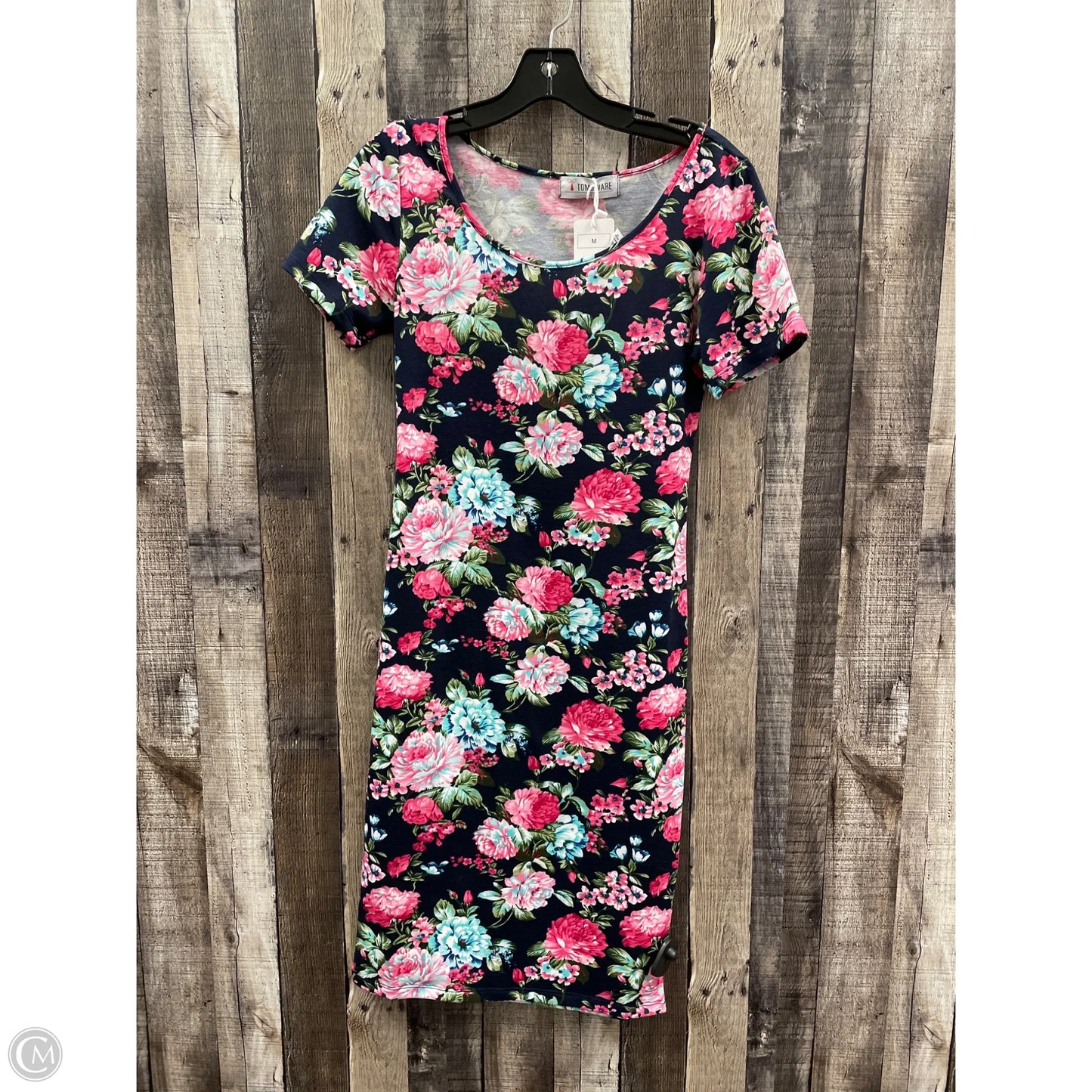 Dress Casual Midi By Cme In Floral Print, Size: M