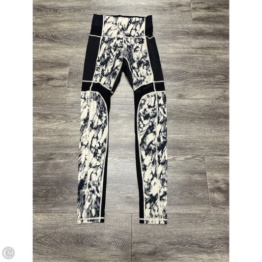 Athletic Leggings By Lululemon In Multi-colored, Size: 4
