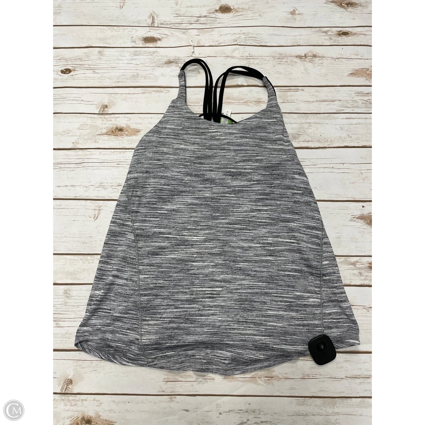 Athletic Tank Top By Lululemon In Grey, Size: 6