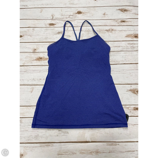 Athletic Tank Top By Lululemon In Purple, Size: 6