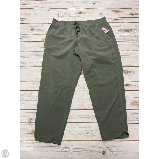 Athletic Leggings By Gapfit In Green, Size: Lp