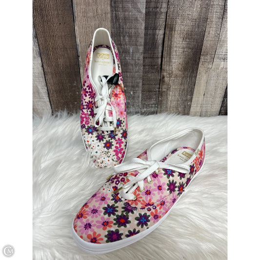 Shoes Designer By Kate Spade In Floral Print, Size: 10