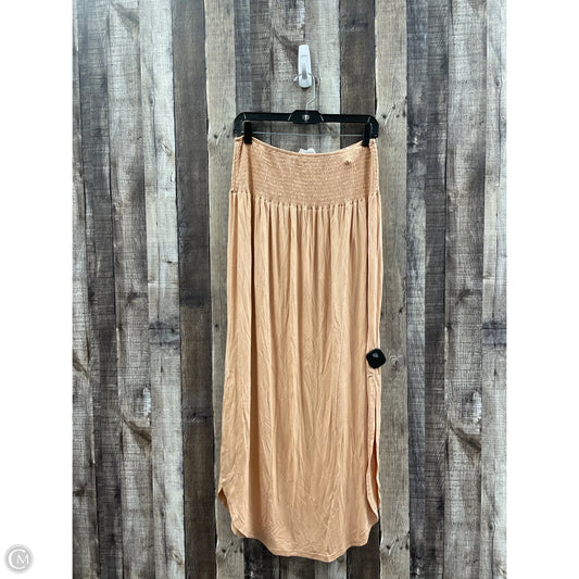 Skirt Maxi By Cme In Tan, Size: L