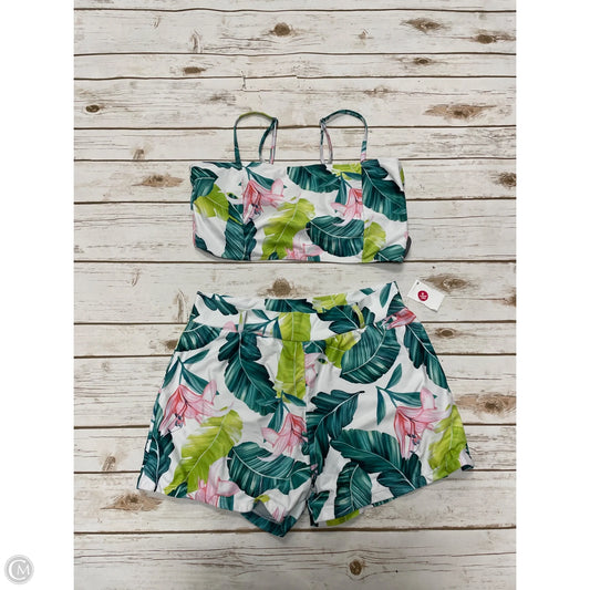 Swimsuit 2pc By Cmf In Multi-colored, Size: Xl