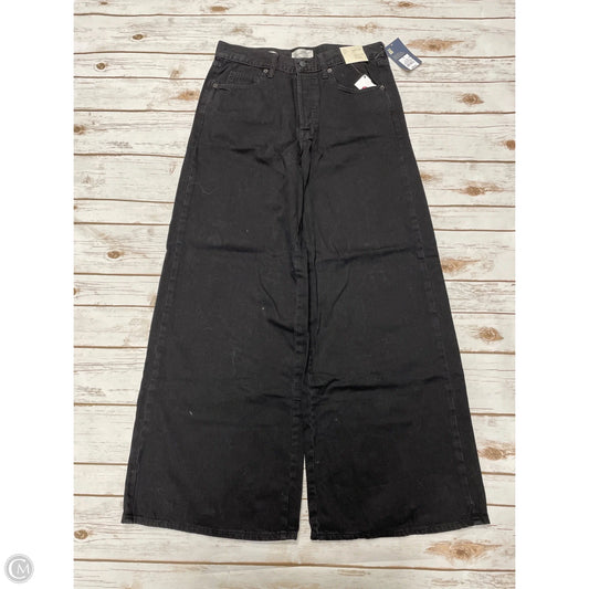 Jeans Wide Leg By Universal Thread In Black, Size: 8